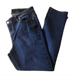 Nine West Boyfriend Slime‎ Blue Women's Jeans Size 12 Petite